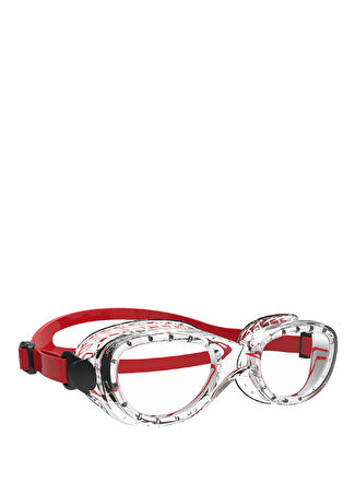 Speedo Çocuk Futura Classic Ju Red Clear Yüzücü Gözlüğü Kırmızı -1