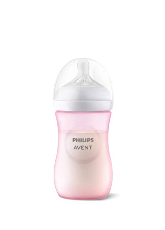Philips Avent Bebek Doğal Tepkili Pp Pembe Biberon 260 Ml 1 Ay -1