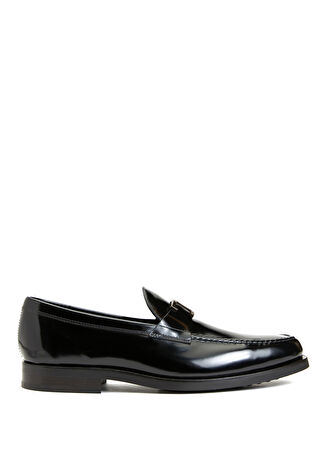 Tod's Erkek Siyah Deri Loafer 9 Us -1