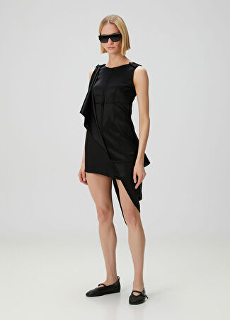 Mm6 Maison Margiela Kadın Siyah Elbise 38 It