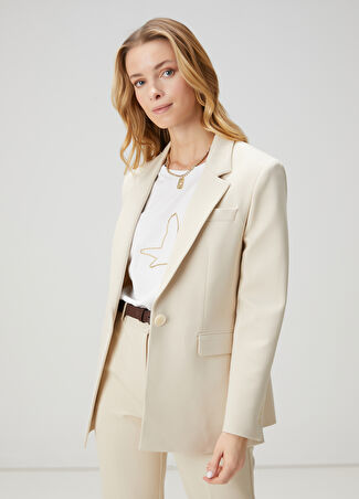 Beymen Club Kadın Bej Blazer 36 -1