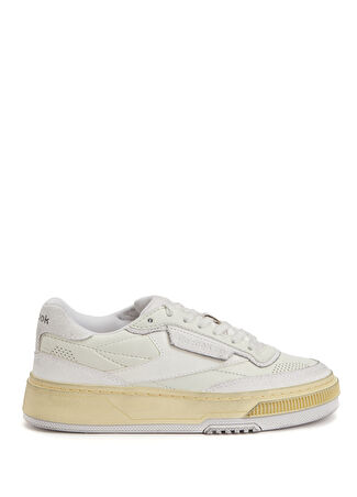 Reebok Kadın Club C Ltd Beyaz Deri Sneaker 6.5 Us