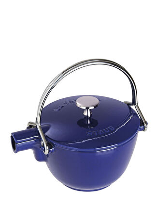 Staub La Cocotte Lacivert Döküm Demlik -1