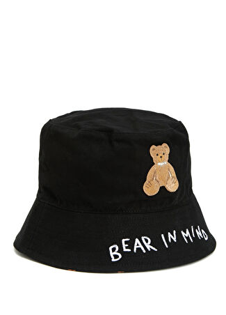 Palm Angels Kadın Siyah Bucket Şapka