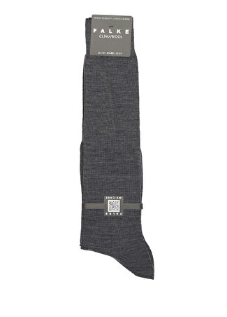 Falke Erkek Clima Wool Çorap Gri 45-46