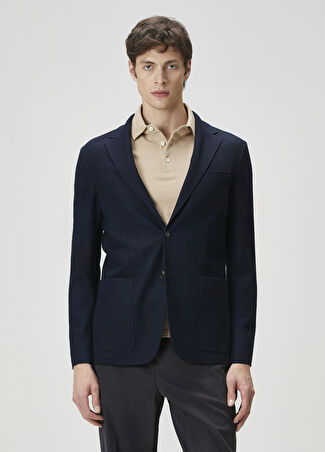 Canali Erkek Lacivert Ceket 50 It -1