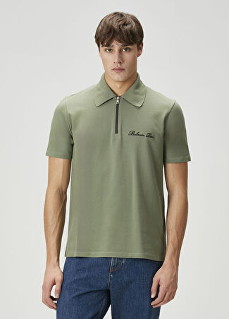 Balmain Erkek Haki Polo T-Shirt S