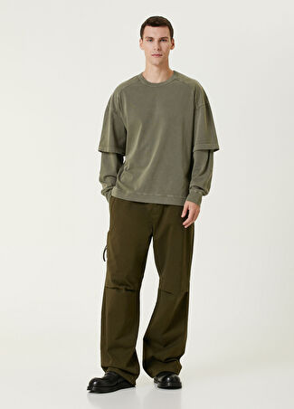 Darkpark Erkek Jordan Relaxed Fit Haki Pantolon 52 It