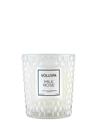 Voluspa Milk Rose 184 Gr Mum Pembe -1