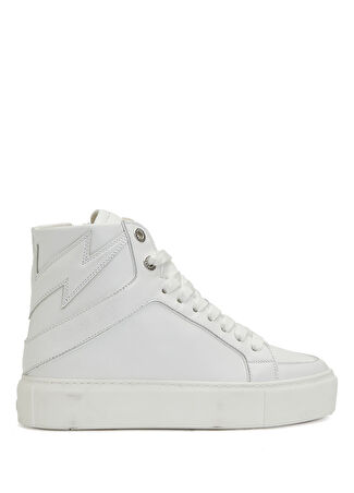 Zadig&voltaire Kadın Beyaz Deri Sneaker 37
