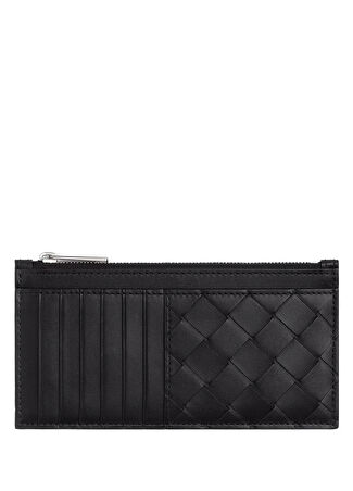 Bottega Veneta Erkek Siyah Deri Kartlık -1