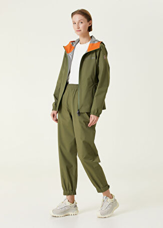 Moncler Grenoble Kadın Gore Tex Haki Pantolon S