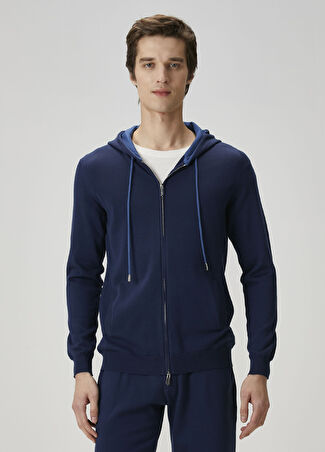 Svevo Erkek Koyu Mavi Sweatshirt Lacivert Xl