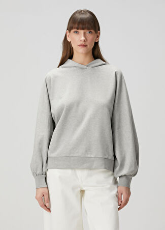 Allsaints Kadın Artia Gri Sweatshirt Xs