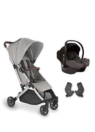 Uppababy Bebek Minu V2 Cosmo Stella Seyahat Sistem Arabası Gümüş Rengi -1