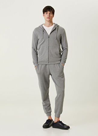 Pal Zileri Erkek Gri Jogger Pantolon 50 It