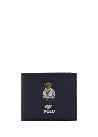 Polo Ralph Lauren Erkek Lacivert Erkek Deri Cüzdan Lacivert -1