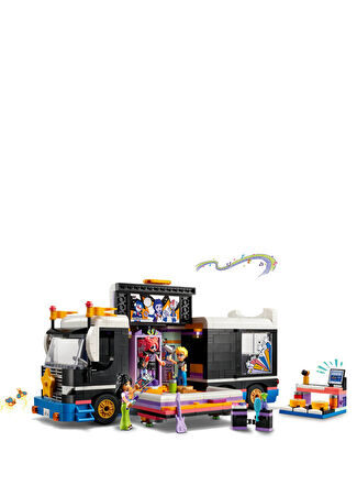 Lego Kız Çocuk Friends Pop Star Müzik Turne Otobüsü Yeşil -1