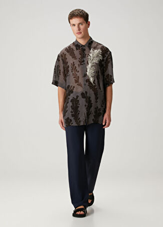 Dries Van Noten Erkek Lacivert Pantolon 46 It