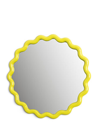 Klevering Sarı Zikzak Desenli Ayna 35 Cm -1