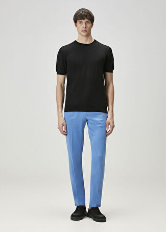 Kiton Erkek Pilili Pantolon Mavi 32 Us