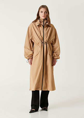 Wardrobe Nyc Kadın X Rhw Camel Pardesü Kahverengi M