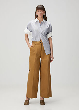 Acne Studios Kadın Pantolon Bej 38 Fr