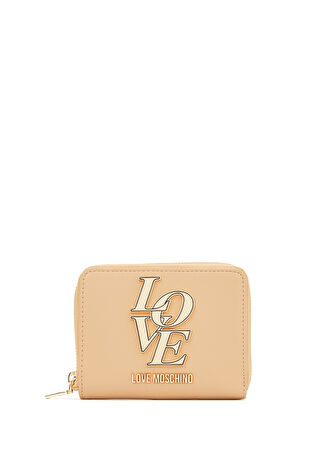 Love Moschino Kadın Bej Cüzdan -1