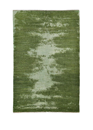 Borr Viridia El Dokuma Yün Ve İpek Halı 248 X 165 Cm Yeşil -1
