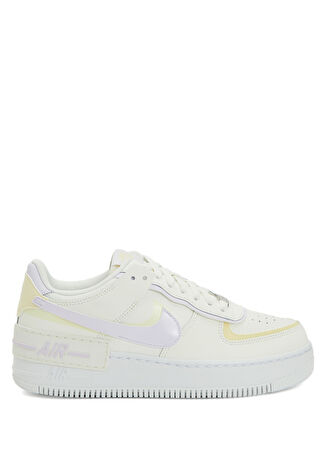 Nike Kadın Af1 Shadow Beyaz Deri Sneaker 38