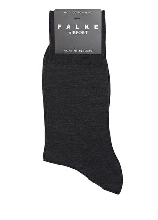 Falke Erkek Yün Çorap Gri 45-46