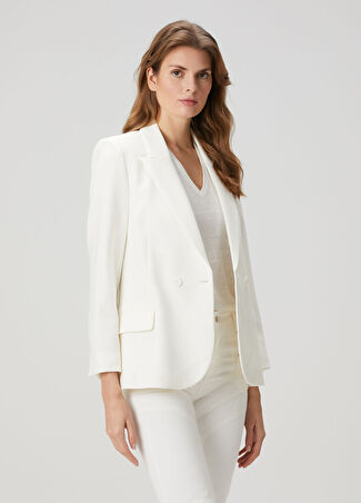 Zadig&voltaire Kadın Visit Peace And Love Kırık Beyaz Blazer 38 It