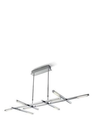 Bakara Collection Naire Dikdörtgen Led Avize Çok Renkli -1