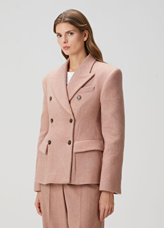 Stella Mccartney Kadın Yün Ceket Pembe 42 It