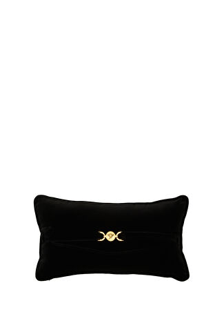 Versace Siyah Medusa Dekoratif Yastık -1