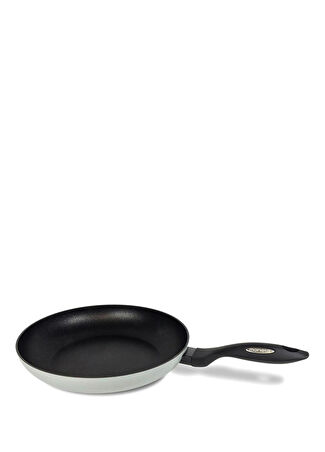 Moneta Mammola Alüminyum Porselen Emaye Kızartma Tavası 28 Cm Gri -1
