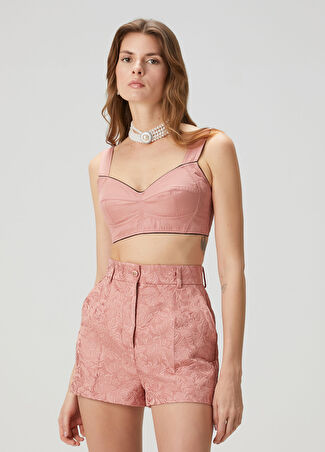 Dolce&gabbana Kadın Pembe Logo Desenli Büstiyer 38 It