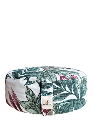 Petarya Zafu Amazon Karabuğday Kabuğu Dolgulu Meditasyon Minderi -1