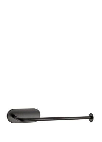 System Bathroom Accessories Bobo Siyah Duvara Monte Yapışkanlı Kağıt Havluluk 47x72x156 Mm -1