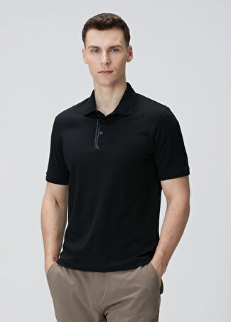 Network Erkek Siyah Polo T-Shirt Xs