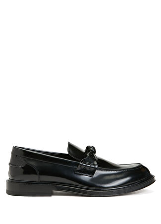 Bottega Veneta Erkek Astaire Siyah Deri Loafer 45 -1