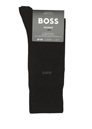 Boss Erkek George Siyah Çorap 41-42
