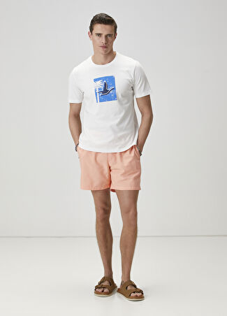 Beymen Club Erkek Somon Logo Detaylı Mayo Pembe S -1