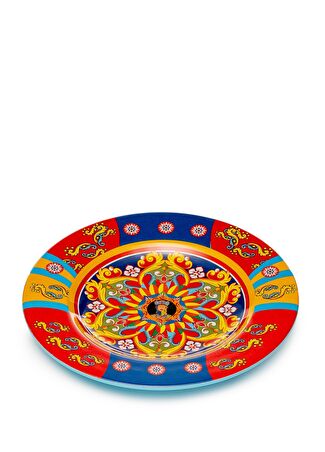 Lamart Mediterrano Colorblocked Melamin Tabak Çok Renkli