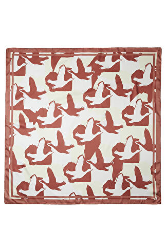 Beymen Club Kadın 90x90 Cm Twill Eşarp -1
