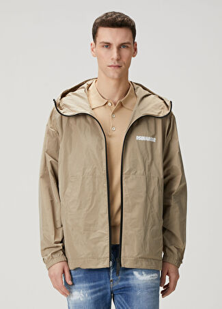 Dsquared2 Erkek Bej Kapüşonlu Mont 48 It