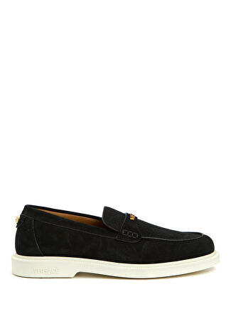 Versace Erkek Siyah Deri Loafer 41 -1