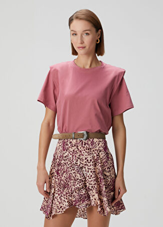 Isabel Marant Kadın Zelitos Pembe T-Shirt L