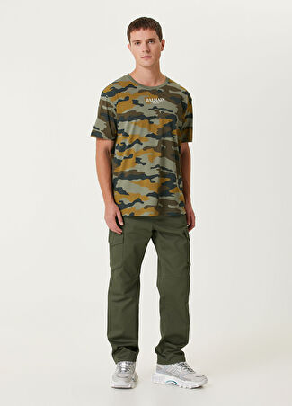 Balmain Erkek Haki Kargo Pantolon 32 Us