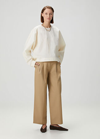 Toteme Kadın Relaxed Chino Bej Pantolon 36 It